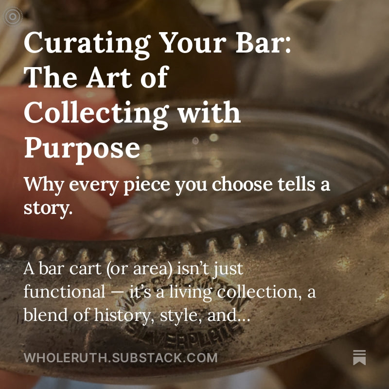 Curating Your Bar with Purpose